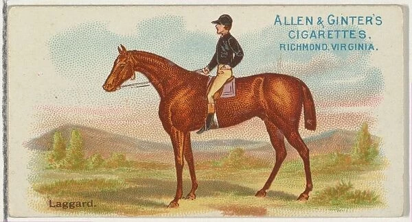 Laggard, from The Worlds Racers series (N32) for Allen & Ginter Cigarettes, 1888