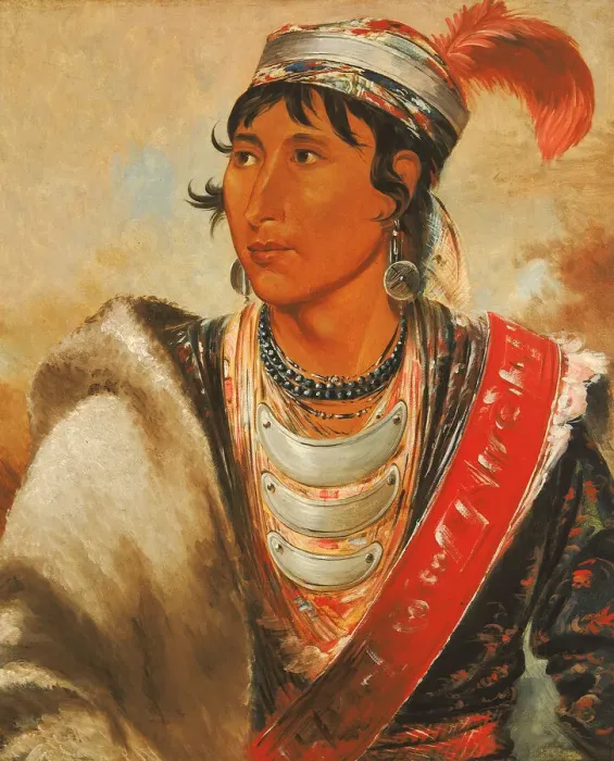 Framed Print : Lah-shee, The Licker, called Creek Billy, 1838. Creator: George Catlin Framed Print : Lah-shee, The Licker, called Creek Billy, 1838. Creator: George Catlin