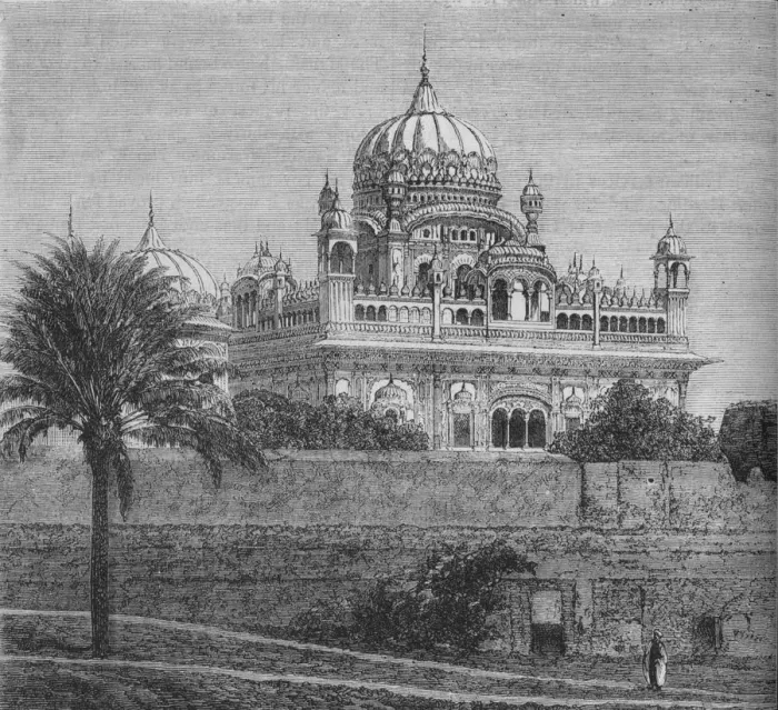 Framed Print : Lahore, c1880 Framed Print : Lahore, c1880