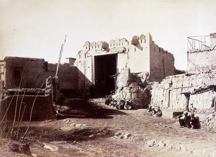 Framed Print : Lahore Gate, Kabul, Afghanistan, c1879. Creator: Unknown Framed Print : Lahore Gate, Kabul, Afghanistan, c1879. Creator: Unknown