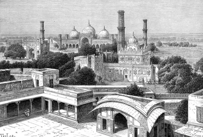 Framed Print : Lahore, Pakistan, 1895. Artist: Bertrand Framed Print : Lahore, Pakistan, 1895. Artist: Bertrand