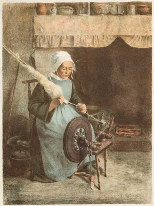 Framed Print : LAieule, 1899. Creator: Jeanne Granes (French, 1887-1917); Imprimerie Champenois Framed Print : LAieule, 1899. Creator: Jeanne Granes (French, 1887-1917); Imprimerie Champenois