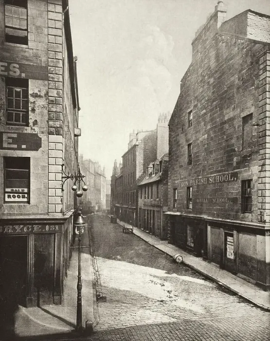 Framed Print : Laigh Kirk Close (#23), Printed 1900. Creator: Thomas Annan Framed Print : Laigh Kirk Close (#23), Printed 1900. Creator: Thomas Annan