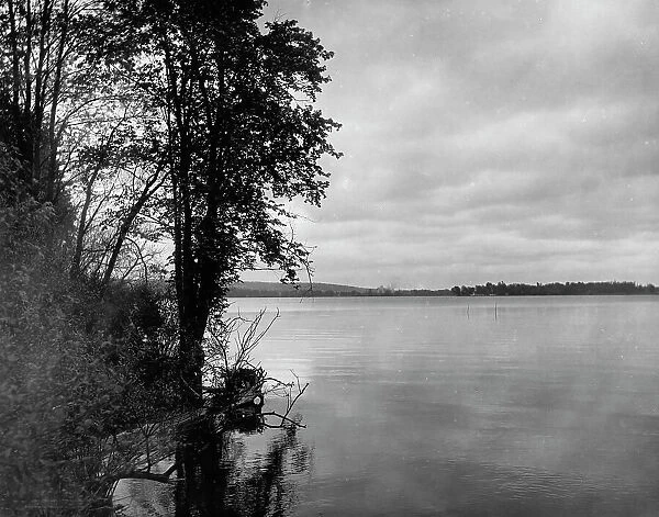 Lake, Bermus (i.e. Bemus Point) from Long Point, Chautauqua, N.Y. between 1880 and 1897. Creator: William H. Jackson