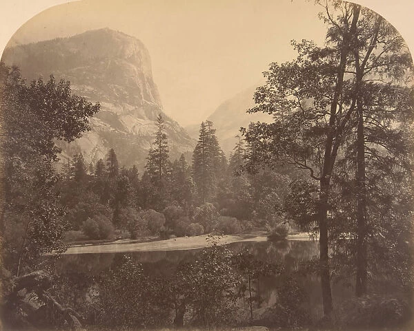 The Lake at the Foot of Half Dome, 1861. Creator: Carleton Emmons Watkins