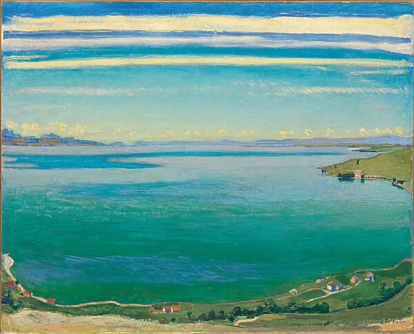 Lake Geneva seen from Chexbres, 1904-1905