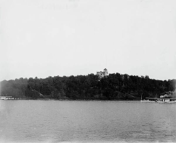 Lake Geneva, Wis. residence of Mr. Conrad Seip [Seir ?], between 1880 and 1899. Creator: Unknown
