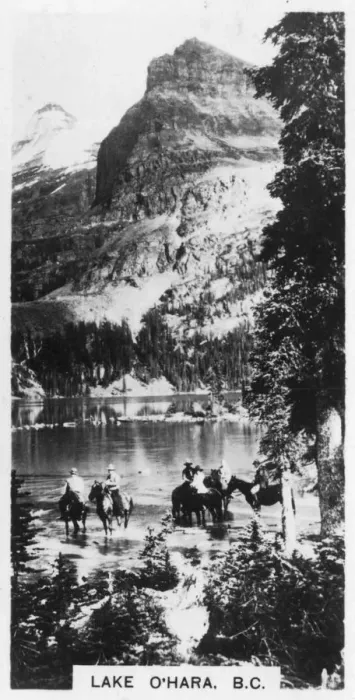 Framed Print : Lake O Hara, British Columbia, Canada, c1920s Framed Print : Lake O Hara, British Columbia, Canada, c1920s