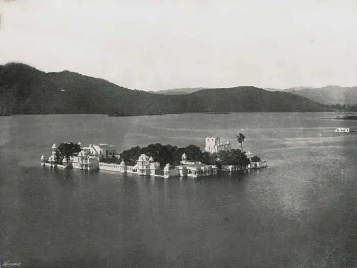 Framed Print : The Lake Palace, Udaipur, India, 1895. Creator: Unknown Framed Print : The Lake Palace, Udaipur, India, 1895. Creator: Unknown