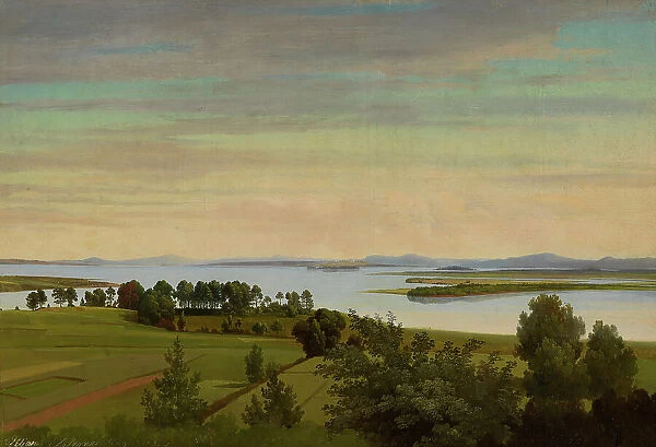 Lake Siljan. Study. Creator: Gustav Wilhelm Palm