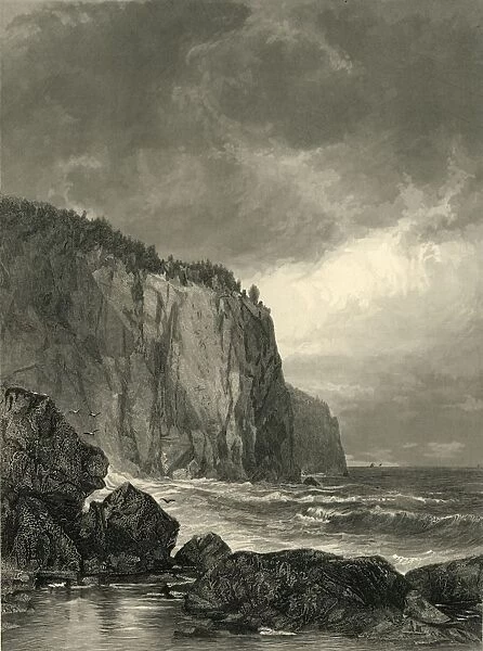 Lake Superior, (Entrance to Baptism Bay), 1872. Creator: Robert Hinshelwood