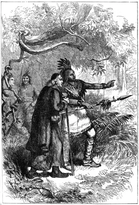 Framed Print : De Lamberville sent away by the Onondagas, late 17th or early 18th century (c1880) Framed Print : De Lamberville sent away by the Onondagas, late 17th or early 18th century (c1880)