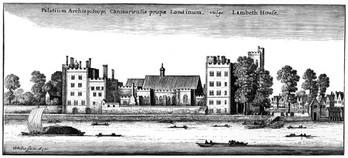 Framed Print : Lambeth Palace, London, 1647 (1893) Framed Print : Lambeth Palace, London, 1647 (1893)
