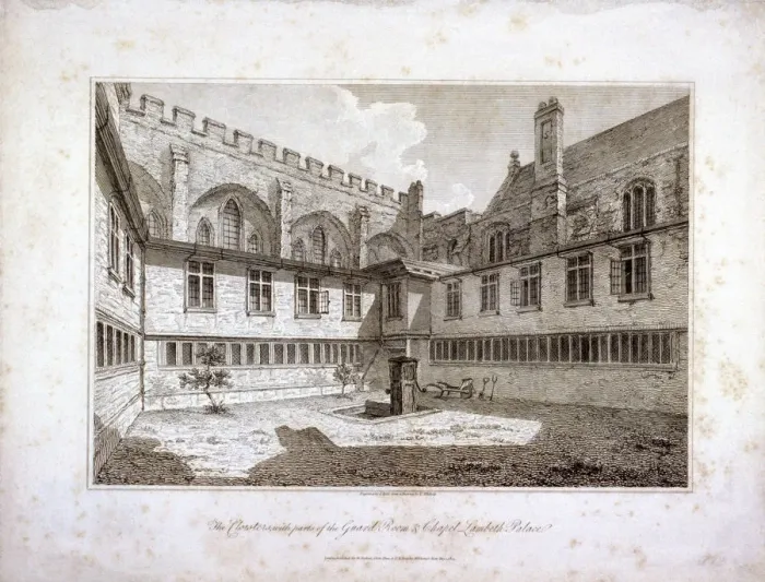 Framed Print : Lambeth Palace, London, 1805. Artist: Robert Cabbel Roffe Framed Print : Lambeth Palace, London, 1805. Artist: Robert Cabbel Roffe