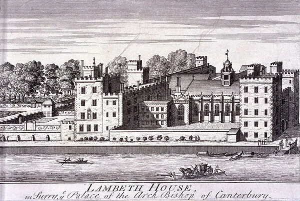 Lambeth Palace, London, c1720
