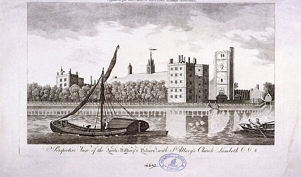Lambeth Palace, London, c1770