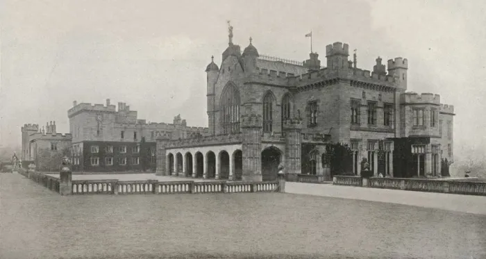 Framed Print : Lambton Castle, Durham, the seat of the Rt. Hon. The Earl of Durham, c1913 Framed Print : Lambton Castle, Durham, the seat of the Rt. Hon. The Earl of Durham, c1913