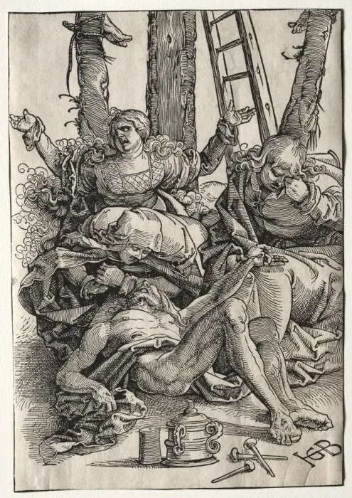 Framed Print : Lamentation, c. 1515-17. Creator: Hans Baldung (German, 1484 / 85-1545) Framed Print : Lamentation, c. 1515-17. Creator: Hans Baldung (German, 1484 / 85-1545)