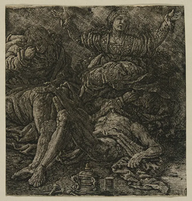 Framed Print : The Lamentation, c. 1607. Creator: Hercules Seger Framed Print : The Lamentation, c. 1607. Creator: Hercules Seger