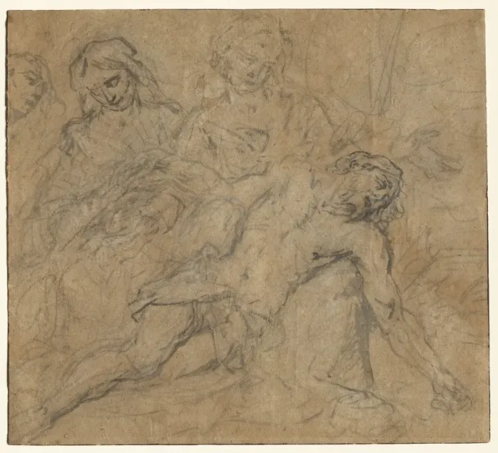 Framed Print : The Lamentation, c. 1635. Creator: Gaspar de Crayer (Flemish, 1584-1669), attributed to Framed Print : The Lamentation, c. 1635. Creator: Gaspar de Crayer (Flemish, 1584-1669), attributed to