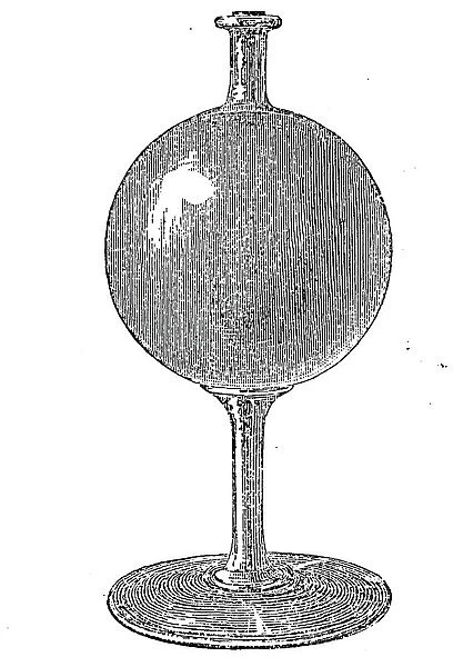 Lamp, 1844. Creator: Unknown
