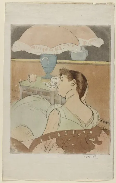 Framed Print : The Lamp, 1890-1891. Creator: Mary Cassatt (American, 1844-1926) Framed Print : The Lamp, 1890-1891. Creator: Mary Cassatt (American, 1844-1926)