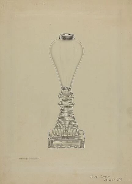 Lamp, 1936. Creator: John Dana