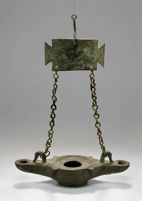 Framed Print : Lamp, 1st-4th century A.D. Creator: Unknown Framed Print : Lamp, 1st-4th century A.D. Creator: Unknown