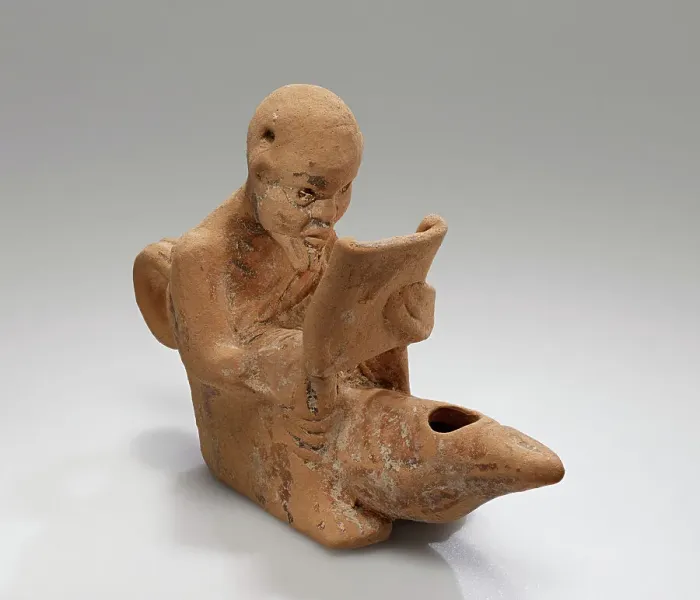 Framed Print : Lamp, 1st century A.D. Creator: Unknown