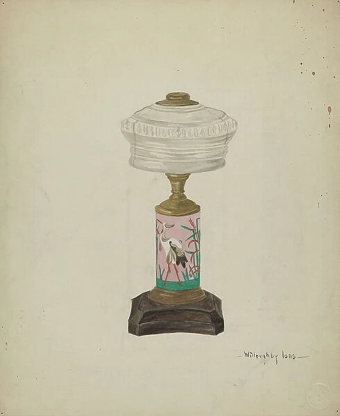 Lamp Base, 1935 / 1942. Creator: Willoughby Ions
