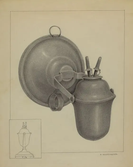 Framed Print : Lamp, c. 1936. Creator: A. Zaidenberg Framed Print : Lamp, c. 1936. Creator: A. Zaidenberg