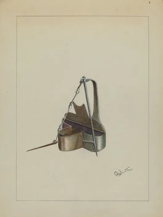 Framed Print : Lamp, c. 1936. Creator: Charlotte Winter Framed Print : Lamp, c. 1936. Creator: Charlotte Winter