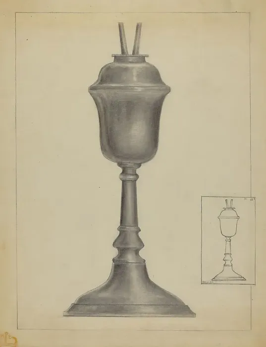 Framed Print : Lamp, c. 1936. Creator: George Nelson Framed Print : Lamp, c. 1936. Creator: George Nelson