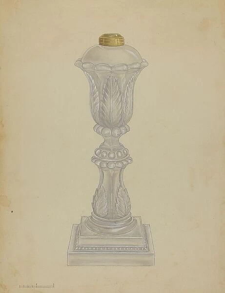 Lamp, c. 1936. Creator: Gertrude Lemberg