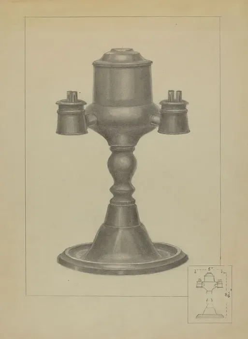 Framed Print : Lamp, c. 1936. Creator: Herman Bader Framed Print : Lamp, c. 1936. Creator: Herman Bader