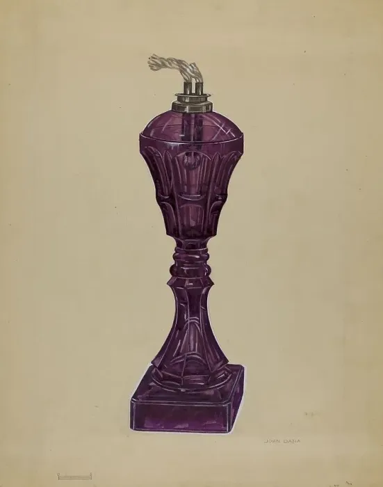 Framed Print : Lamp, c. 1936. Creator: John Dana Framed Print : Lamp, c. 1936. Creator: John Dana