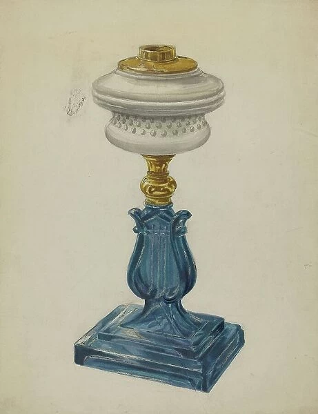 Lamp, c. 1936. Creator: Marcus Moran
