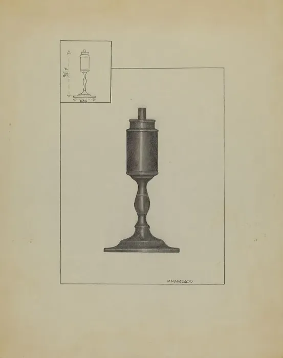 Framed Print : Lamp, c. 1936. Creator: Matthew Mangiacotti Framed Print : Lamp, c. 1936. Creator: Matthew Mangiacotti