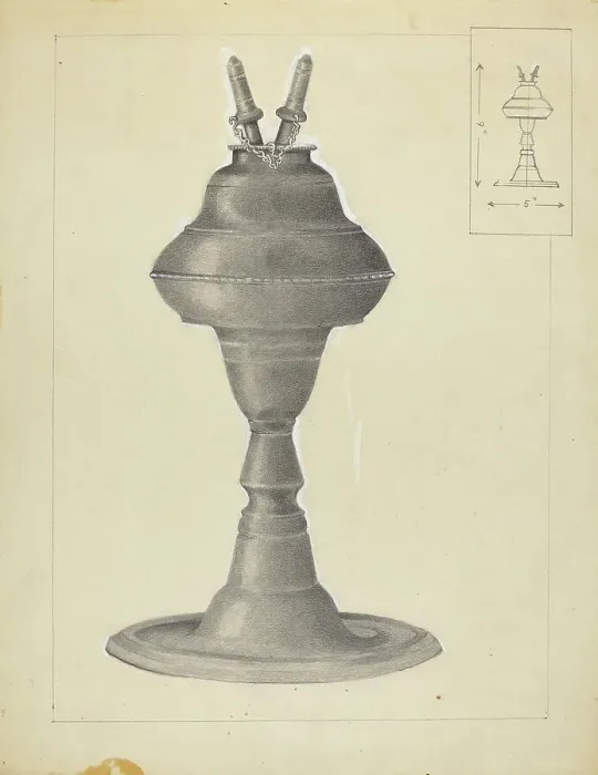 Framed Print : Lamp, c. 1937. Creator: A. Zaidenberg Framed Print : Lamp, c. 1937. Creator: A. Zaidenberg