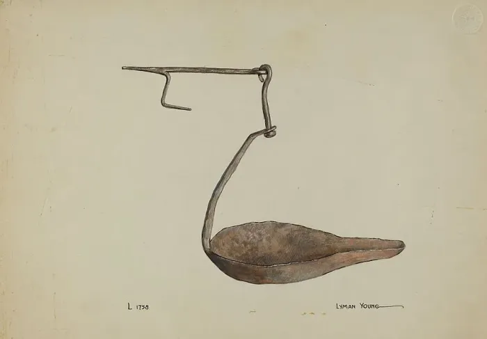 Framed Print : Lamp, c. 1937. Creator: Lyman Young Framed Print : Lamp, c. 1937. Creator: Lyman Young
