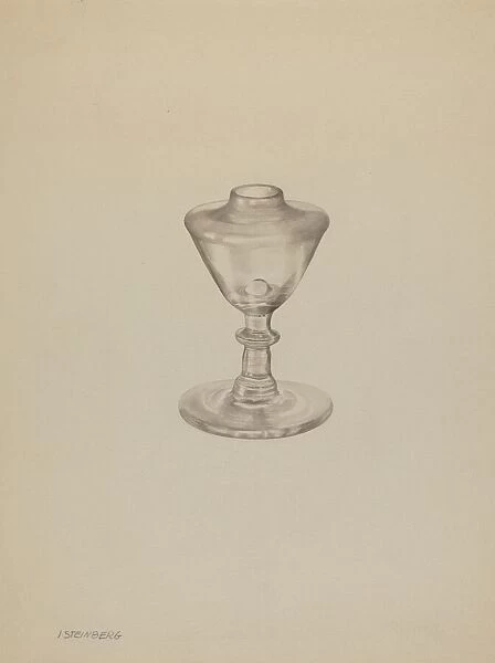 Lamp, c. 1938. Creator: Isidore Steinberg