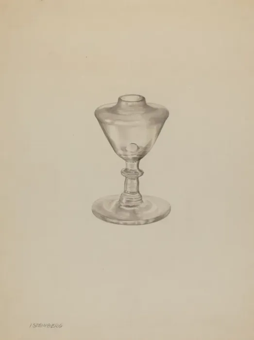 Framed Print : Lamp, c. 1938. Creator: Isidore Steinberg Framed Print : Lamp, c. 1938. Creator: Isidore Steinberg