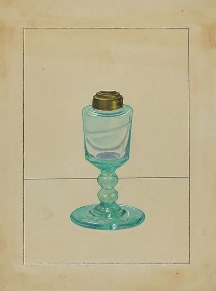 Lamp, c. 1940. Creator: S. Brodsky