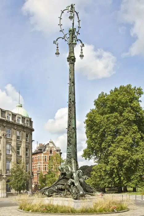 Framed Print : Lamp column, Av des Azalees / Av. Paul Deschanel, (1913), c2014-2017. Artist: Alan John Ainsworth Framed Print : Lamp column, Av des Azalees / Av. Paul Deschanel, (1913), c2014-2017. Artist: Alan John Ainsworth
