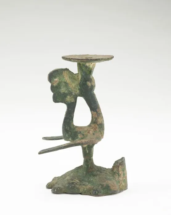 Framed Print : Lamp in the form of a bird standing on a tortoise, Han dynasty, 206 BCE-220 CE Framed Print : Lamp in the form of a bird standing on a tortoise, Han dynasty, 206 BCE-220 CE