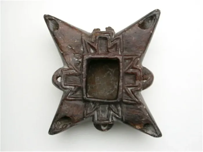 Framed Print : Lamp in Form of Four-Pointed Star, Egypt, Coptic Period (4th-7th century AD) Framed Print : Lamp in Form of Four-Pointed Star, Egypt, Coptic Period (4th-7th century AD)