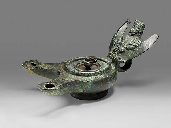 Lamp, Mid-1st century. Creator: Unknown