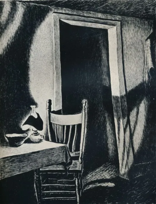 Framed Print : Lamplight, 1929. Artist: Wanda Hazel Gag Framed Print : Lamplight, 1929. Artist: Wanda Hazel Gag
