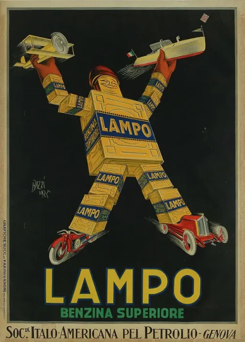 Framed Print : Lampo, c.1925. Creator: Bazzi, Mario (1891-1954) Framed Print : Lampo, c.1925. Creator: Bazzi, Mario (1891-1954)