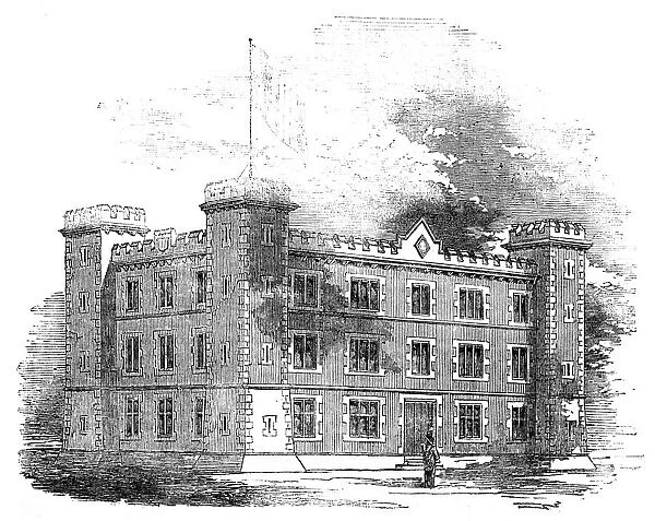 The Lancashire Militia New Depot, at Preston, 1857. Creator: Unknown